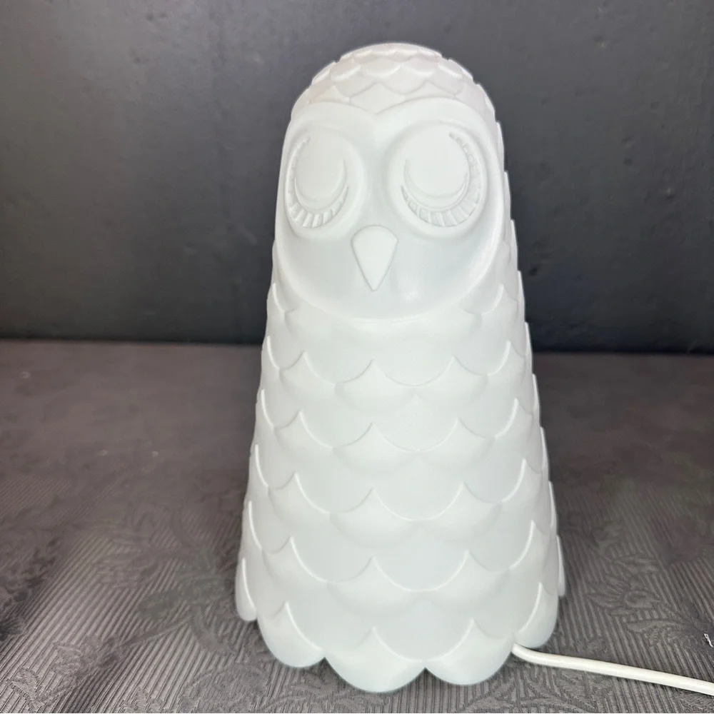 IKEA Owl Solbo Table Lamp White 9